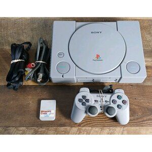 Sony PlayStation 1 PS1 Console Bundle - SCPH-7001 - Tested